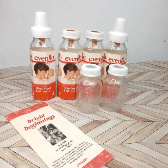 Sears Evenflo Glass Nurser Kit Newborn Baby Essentials with Box Vintage - Picture 4 of 7